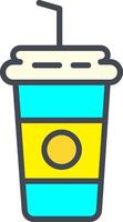 Milkshake Vector Icon