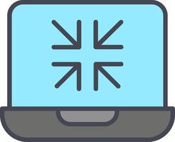 Minimize Vector Icon