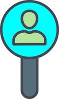 Search User Vector Icon