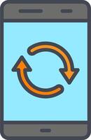 Sync Vector Icon