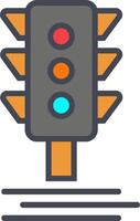 Traffic Signal Vector Icon