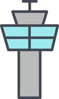 Control Tower Vector Icon