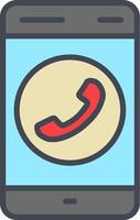 Calling Vector Icon