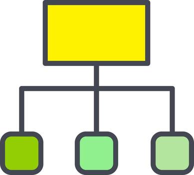 Flowchart Vector Icon