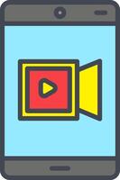 Video Recorder Vector Icon