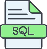 SQL Vector Icon