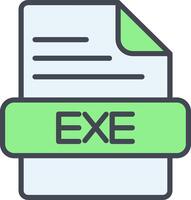 EXE Vector Icon