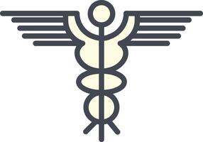 Caduceus Vector Icon