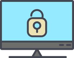 Closed Access Vector Icon