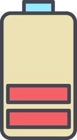 Battery II Vector Icon