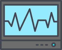 ECG Vector Icon