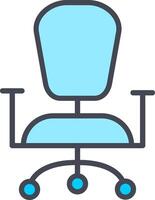 Ancient Chair Vector Icon