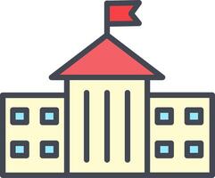 Presidential Building Vector Icon