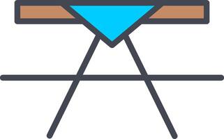 Picnic Table Vector Icon