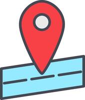 Map Location Vector Icon