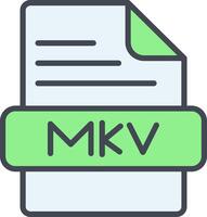 MKV Vector Icon