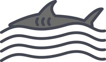 Dangerous Shark Vector Icon