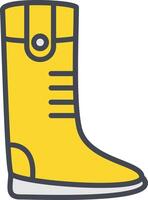 Long Boots Vector Icon