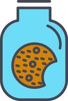 Cookie Jar Vector Icon