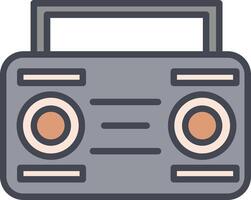 Cassette Player Vector Icon