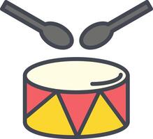 Drum Vector Icon