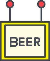 Beer Sign Vector Icon