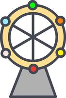 Ferris Wheel Vector Icon