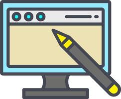Edit Webpage Vector Icon