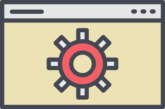 Web Optimization Vector Icon