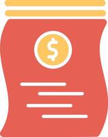 Dollar Bills Vector Icon