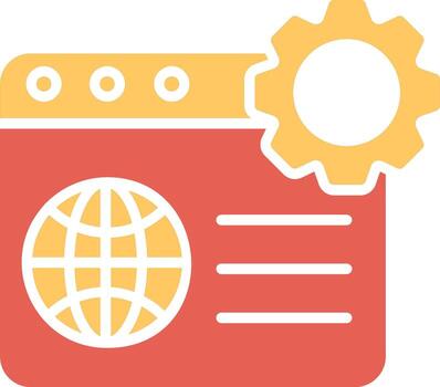 Web Optimization Vector Icon