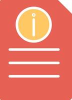 Information Document Vector Icon
