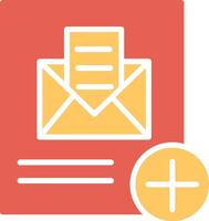 Add Mail Vector Icon