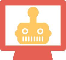Artificial Bot Vector Icon