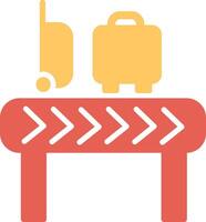 Luggage Carousel Vector Icon