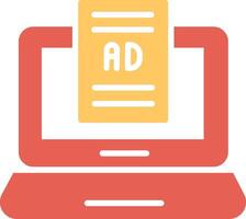 Internet Ads Vector Icon