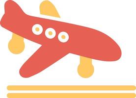 Flight Landing Vector Icon