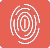 Fingerprint Vector Icon