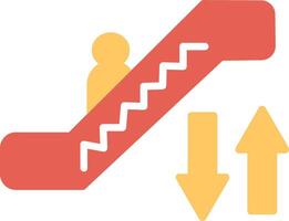 Escalator Vector Icon