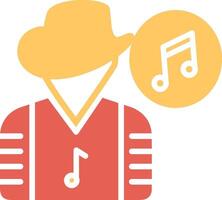 músico vector icono