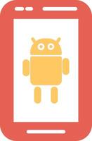 icono de vector de Android