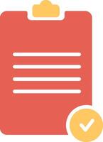 Registered Document Vector Icon