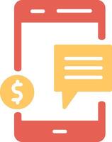 Money Talk Vector Icon