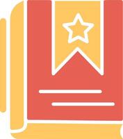 Bookmarking Services Vector Icon