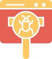 Web Bug Vector Icon