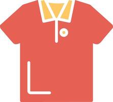 icono de vector de camisa