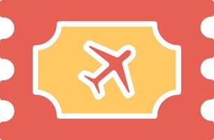 Plane Tickets Vector Icon