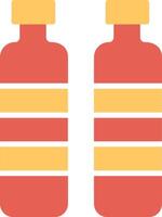 Bottle in Water Vector Icon