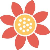 Sunflower Vector Icon