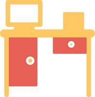 Working Table Vector Icon